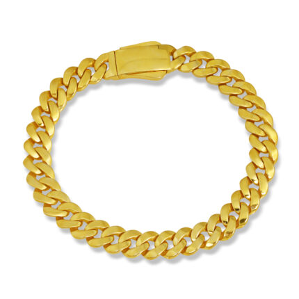 Kalın Döküm Gold Kaplama Bileklik