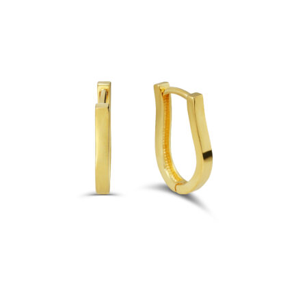 GoldPark Ajda Gold Kaplama Gümüş Küpe